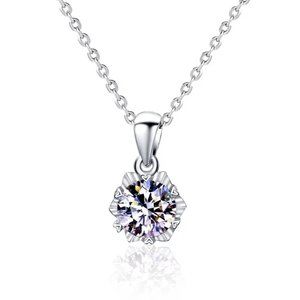 Certified 1ct. t.w. Diamond Brilliant Cut Necklace